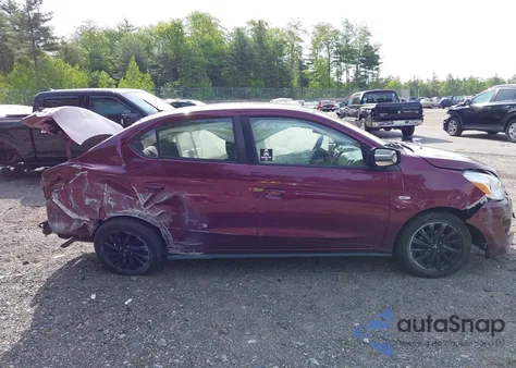 2020 Mitsubishi Mirage Le/Se from USA, damaged, VIN ML32F4FJ1LHF06821